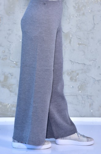 Triko Bol Paça Pantolon 9005-05 Gri