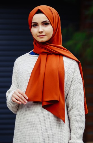 Plain Crepe Shawl 65654-01 Taba 65654-01