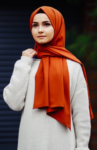 Plain Crepe Shawl 65654-01 Taba 65654-01