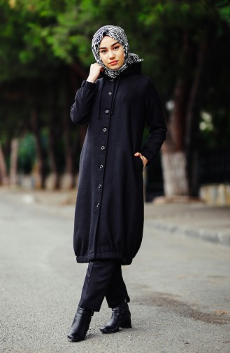 Cape a Capuche 5403-02 Noir 5403-02