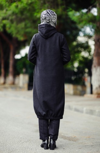 Cape a Capuche 5403-02 Noir 5403-02