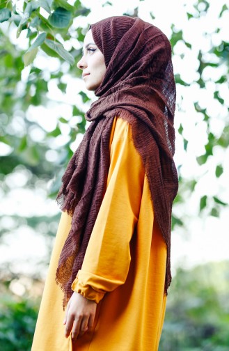 Dark Brown Shawl 2105-18