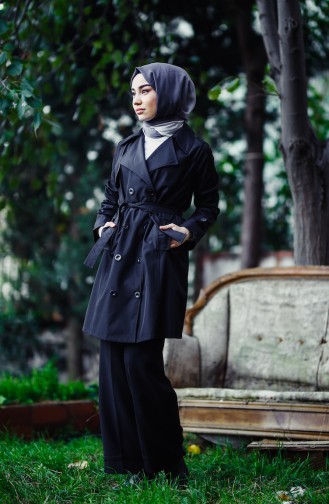 Black Trenchcoat 0230-02