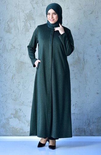 Green Abaya 0350-03