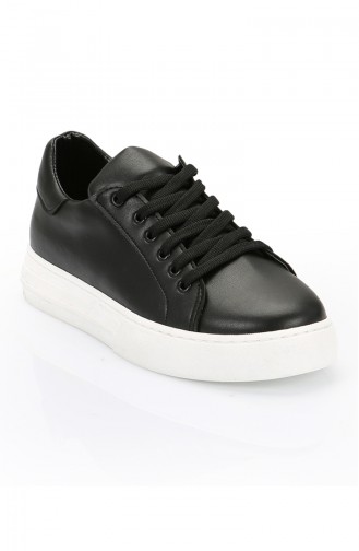 Bayan Sneakers Ayakkabı 50050-01 Siyah