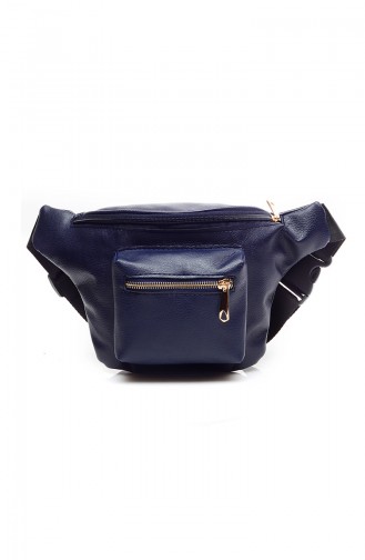 Women´s Waist Bag B1415-1 Navy Blue 1415-1