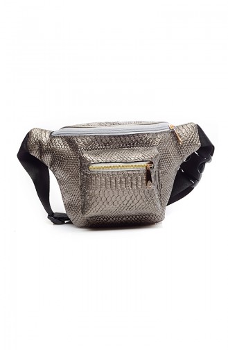 Women Waist Bag B1416-1 Gray 1416-1