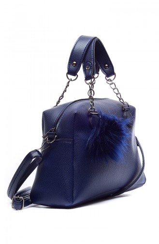 Navy Blue Shoulder Bags 1395-1