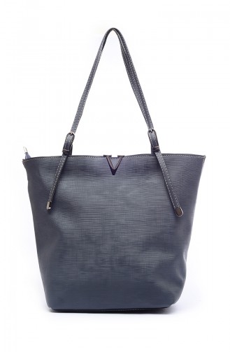 Women´s Shoulder Bag B1400-4 Gray 1400-4