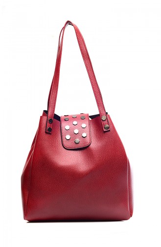 Woman Shoulder Bag  B1414-2 Claret Red 1414-2