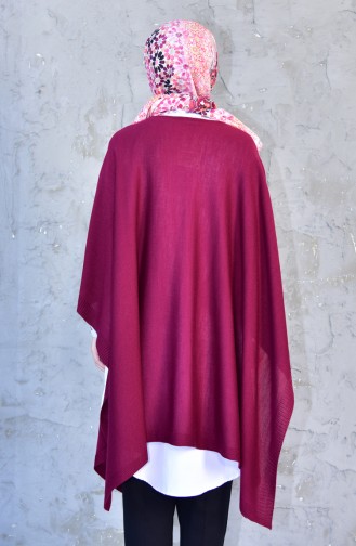 Poncho Tricot 2002-17 Plum 2002-17