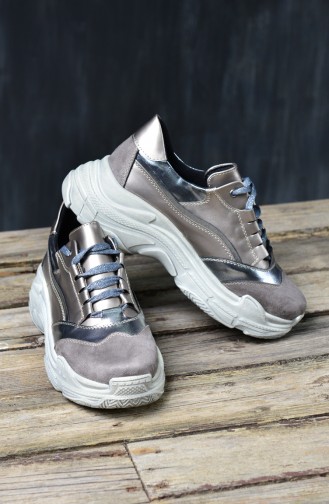 Chaussures Sport Pour Femme 7001K-02 Platine 7001K-02