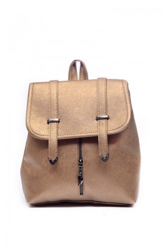 Woman Backpack B1413-8 Copper coloured 1413-8