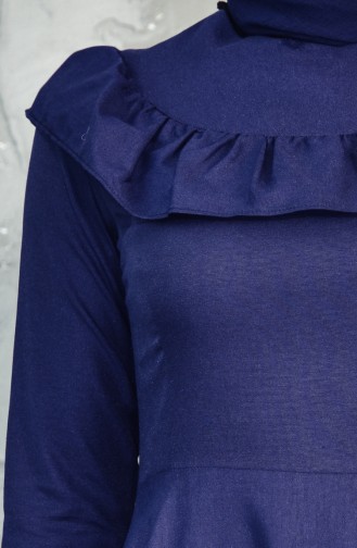 Robe Hijab Bleu Marine 7203-03