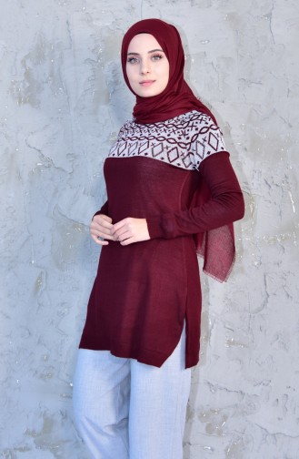 Claret red Tricot 2099-02