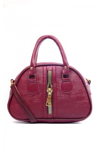 Weinrot Schultertasche 1378-3