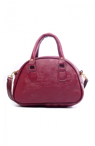 Weinrot Schultertasche 1378-3