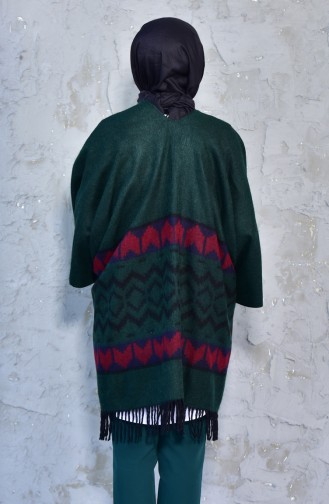 Claret Red Poncho 901395-01