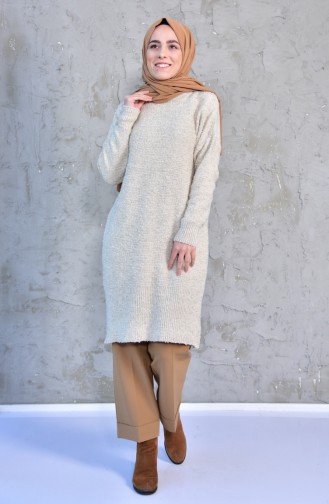 iLMEK Knitwear Tunic 4097-02 Mink 4097-02