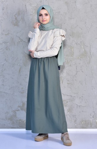 Green Almond Skirt 1025-09