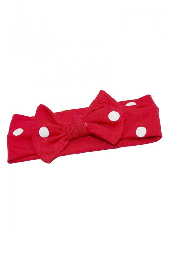  Kinder Bandana mit Fliege BB004 Rot Weiss 004