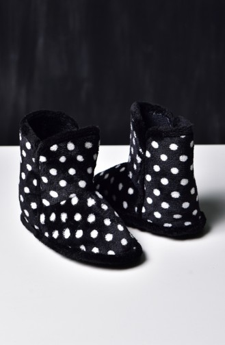 Chaussons Bottes Enfant 50284-02 Noir 50284-02