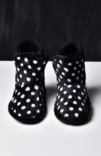 Chaussons Bottes Enfant 50284-02 Noir 50284-02