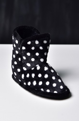 Chaussons Bottes Enfant 50284-02 Noir 50284-02