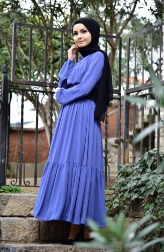 Robe Hijab Indigo 4908-02