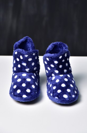 Chaussons Bottes Enfant 50284-03 Bleu Marine 50284-03