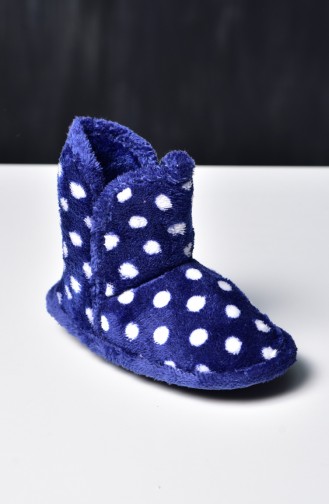 Chaussons Bottes Enfant 50284-03 Bleu Marine 50284-03