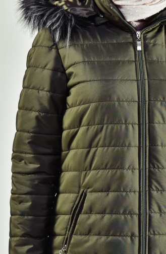 Khaki Winter Coat 0231-03