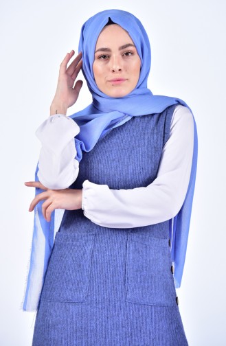 Blue Hijab Dress 3002-01