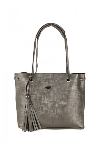 Women´s Shoulder Bag BK10484GU Silver 10484GU