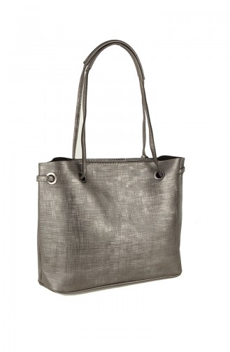 Women´s Shoulder Bag BK10484GU Silver 10484GU