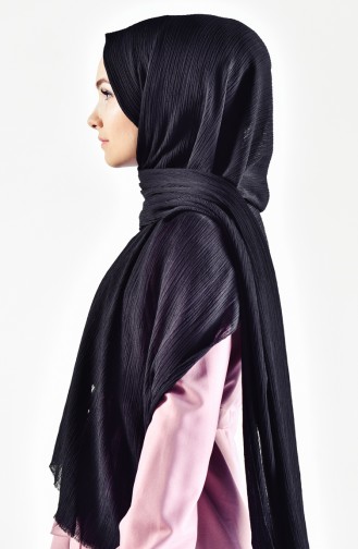 Trend Bürümcük Şal 60077-03 Siyah