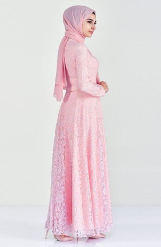 Habillé Hijab Saumon 0169-04