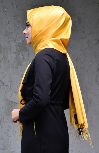 Dark Yellow Sjaal 09