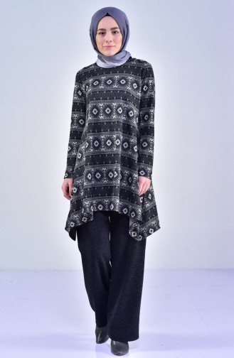 Tunik Pantolon İkili Takım 2991-02 Antrasit 2991-02