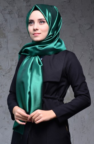 Tafta Şal 19029-27 Koyu Zümrüt Yeşil