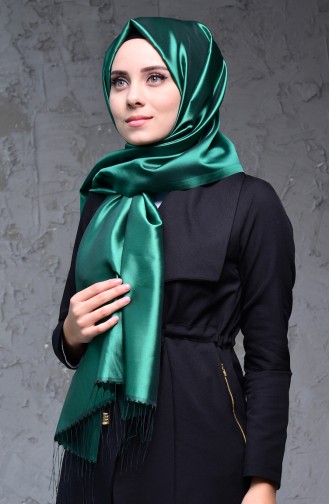 Tafta Şal 19029-27 Koyu Zümrüt Yeşil
