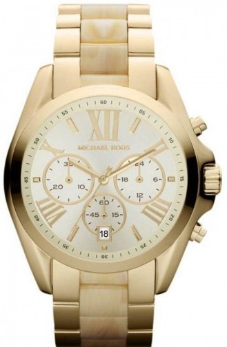Golden Wrist Watch 5722