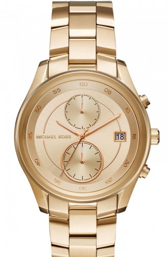 Golden Wrist Watch 6464