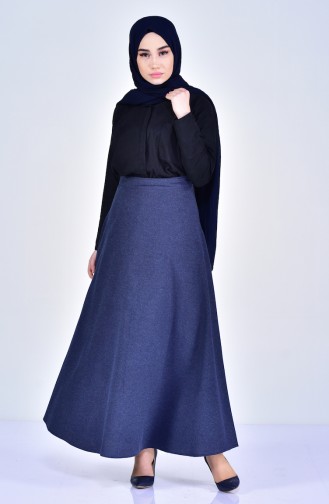 Navy Blue Skirt 8901-02