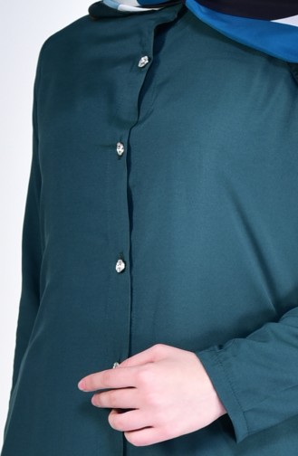 Tunik Pantolon İkili Takım 5002-03 Zümrüt Yeşili