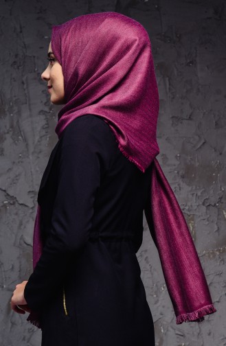 Dubai Cashmere Shawl 203-203 Plum 203-203