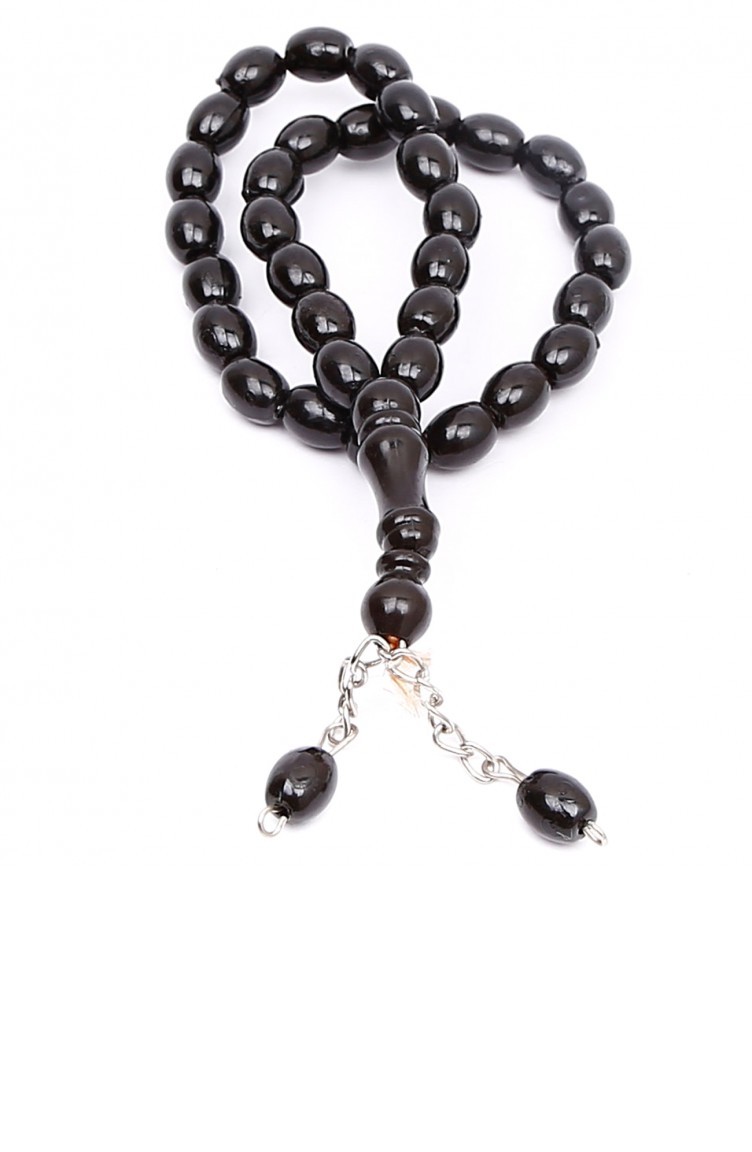 33 Chapelets Musulman Noir 87977