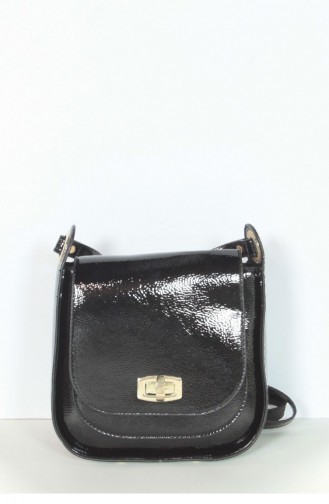 Marjin Ligen Daily Bag Black Patent Leather 18K00024DS04587_003