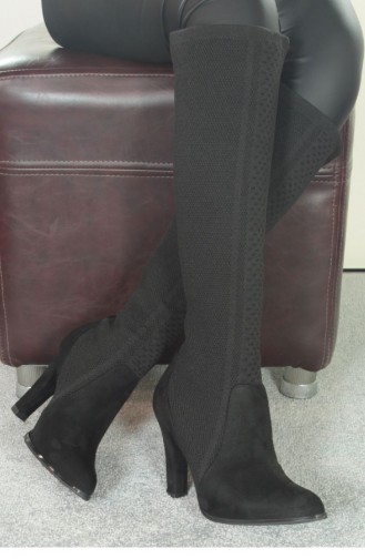 Marjin Rimga Heeled Boots Black 18K0002900LD0165_001
