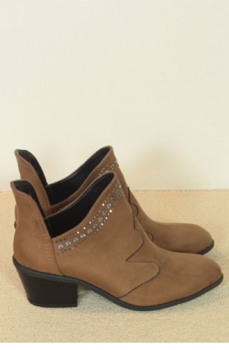 Marjin Rosa Bootie Bot Taba Süet